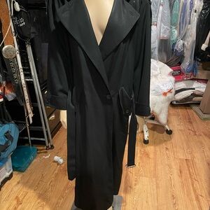 City Studio Black Trench Coat
